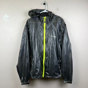 Compass 360 Ultra-PAK Rain Jacket Gray Neon Green Size L